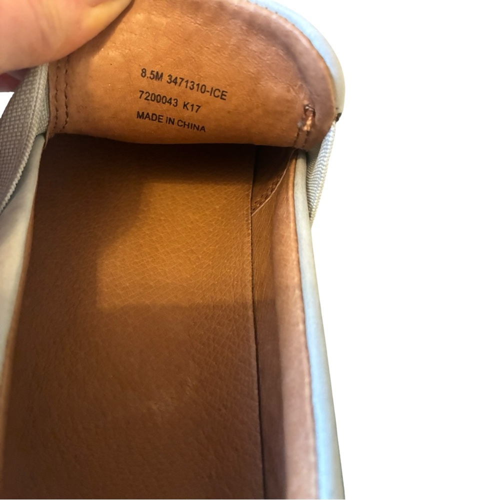 Frye Ivy Leather Slip-On Sneakers - Marbled Ice (Size 8.5) - Picture 12 of 12
